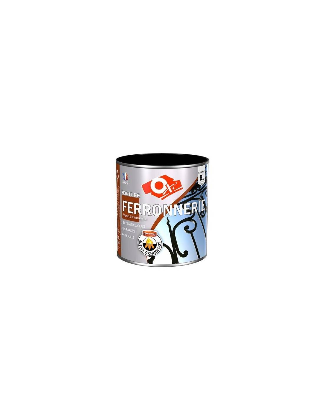 Oxi - Peinture Oxi Ferronnerie Noire 250ml Protection Antirouille Durable Pour Métaux - Oxi - Image 2
