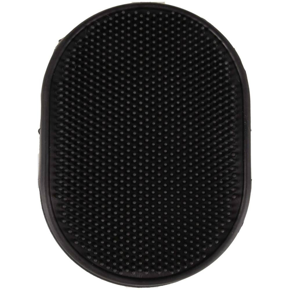 Gant de brossage et massage ANDO, caoutchouc noir pour chien et chat - Image 5
