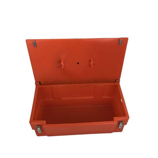 Coffre de jardin 100l avec grenouillères et cadenas- plast'up rotomoulage - Imagen 4