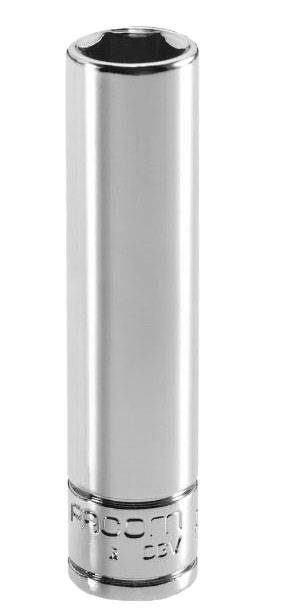 Douille 1/4'' longue 6 pans métriques 10mm longueur 50,5mm - FACOM - R.10LA - Image 1