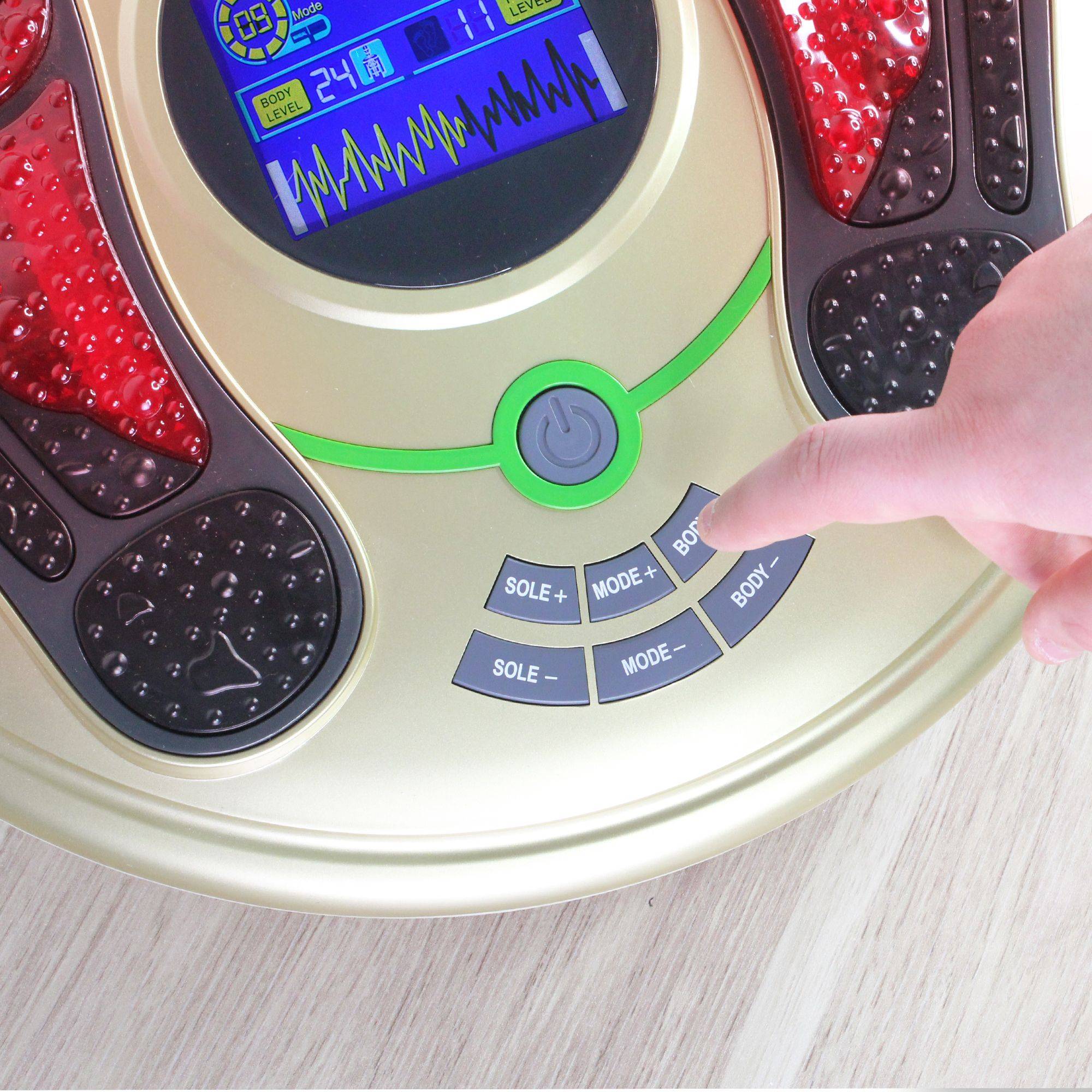 Stimulateur Musculaire FISHTEC 99 Niveaux d'Intensité + 25 Programmes - Image 6