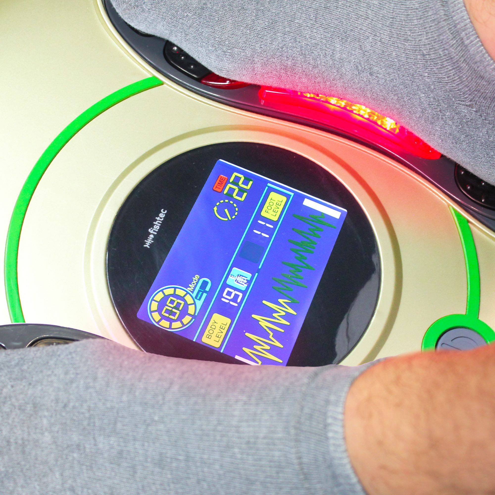Stimulateur Musculaire FISHTEC 99 Niveaux d'Intensité + 25 Programmes - Image 2