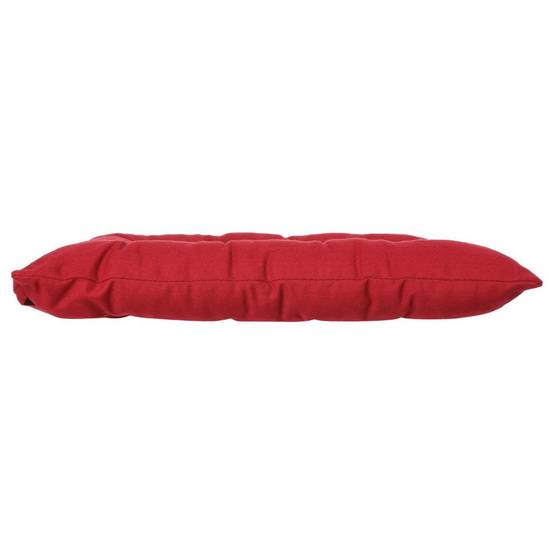 Jardideco - Coussin pour chaise de jardin Rouge 38 x 38 cm - Image 3