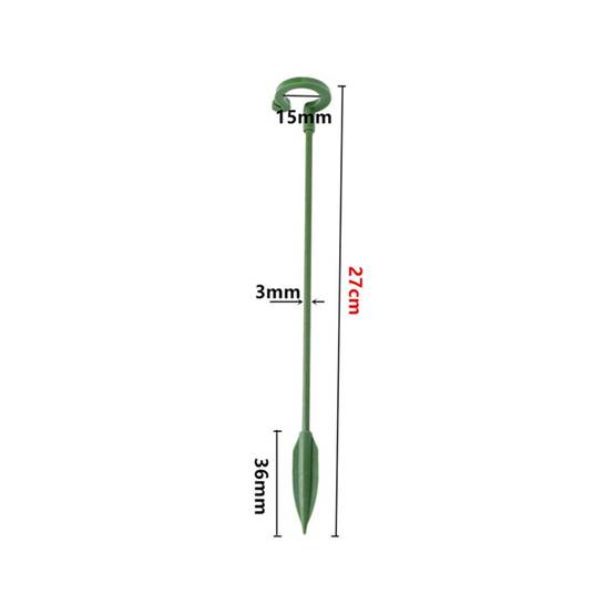 Lot de 10 Tuteurs pour Plantes d'Intérieur 27 cm - Fibre de Verre Résistant - Support pour Orchidées et Fleurs Délicates - Lytech - Image 2