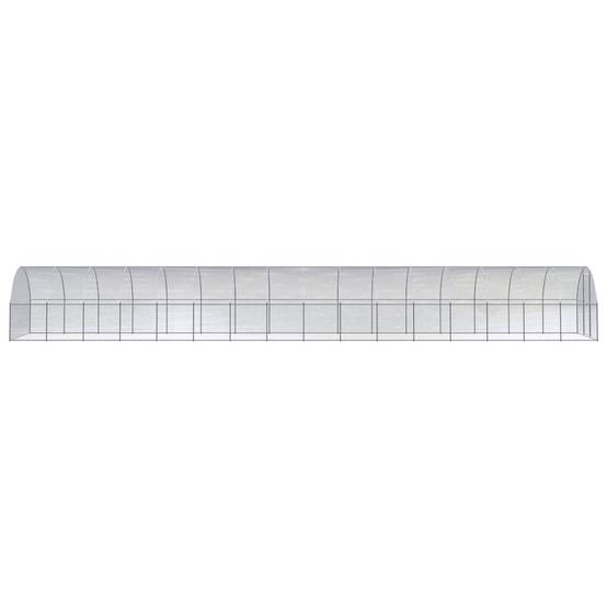 Poulailler extérieur Acier galvanisé Volière grillagée jardin 3x16x2 m – ComfortXL Outdoor Living - Image 3