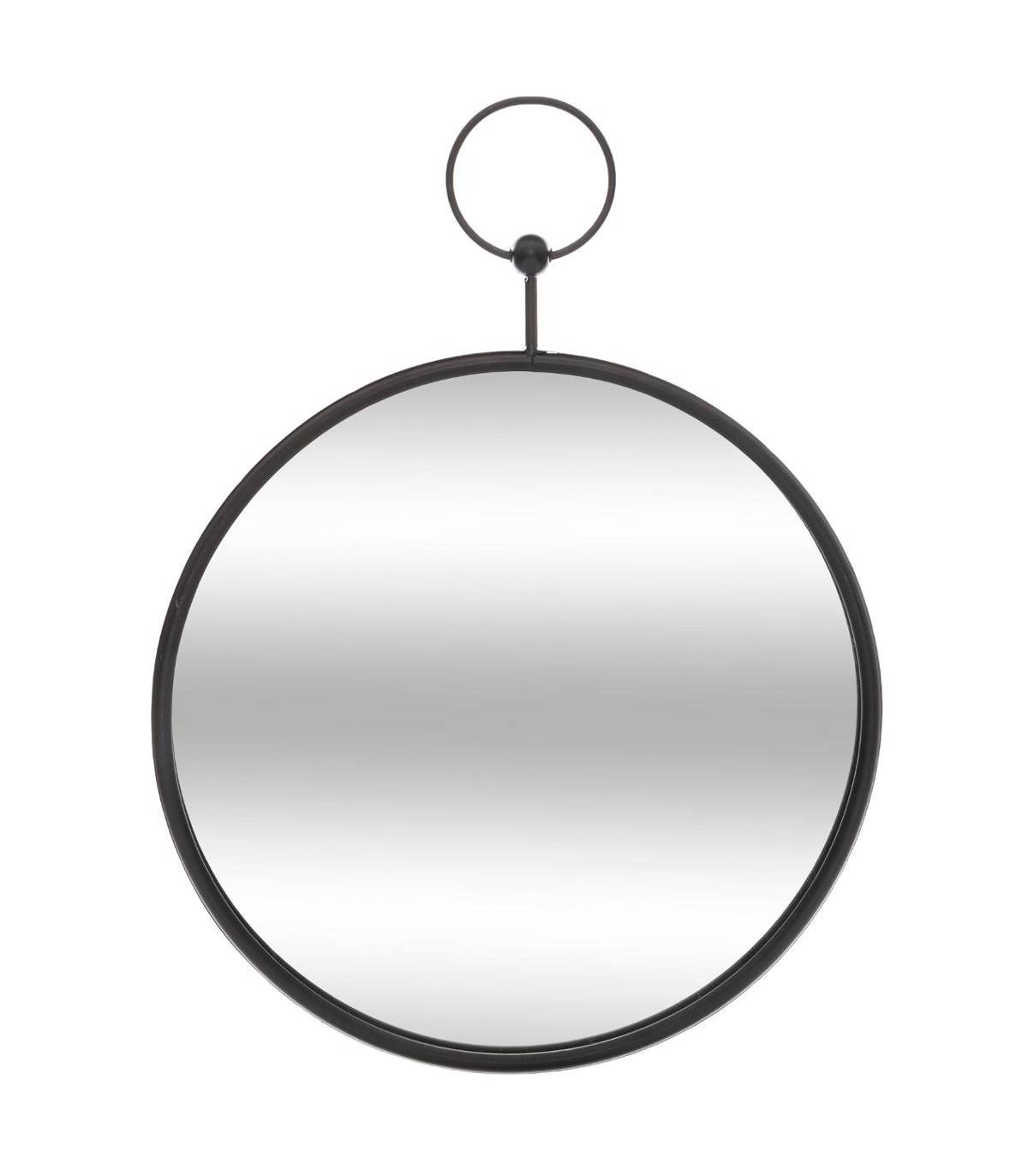 Miroir mural en Métal forme gousset D 30 cm - Imagen 1