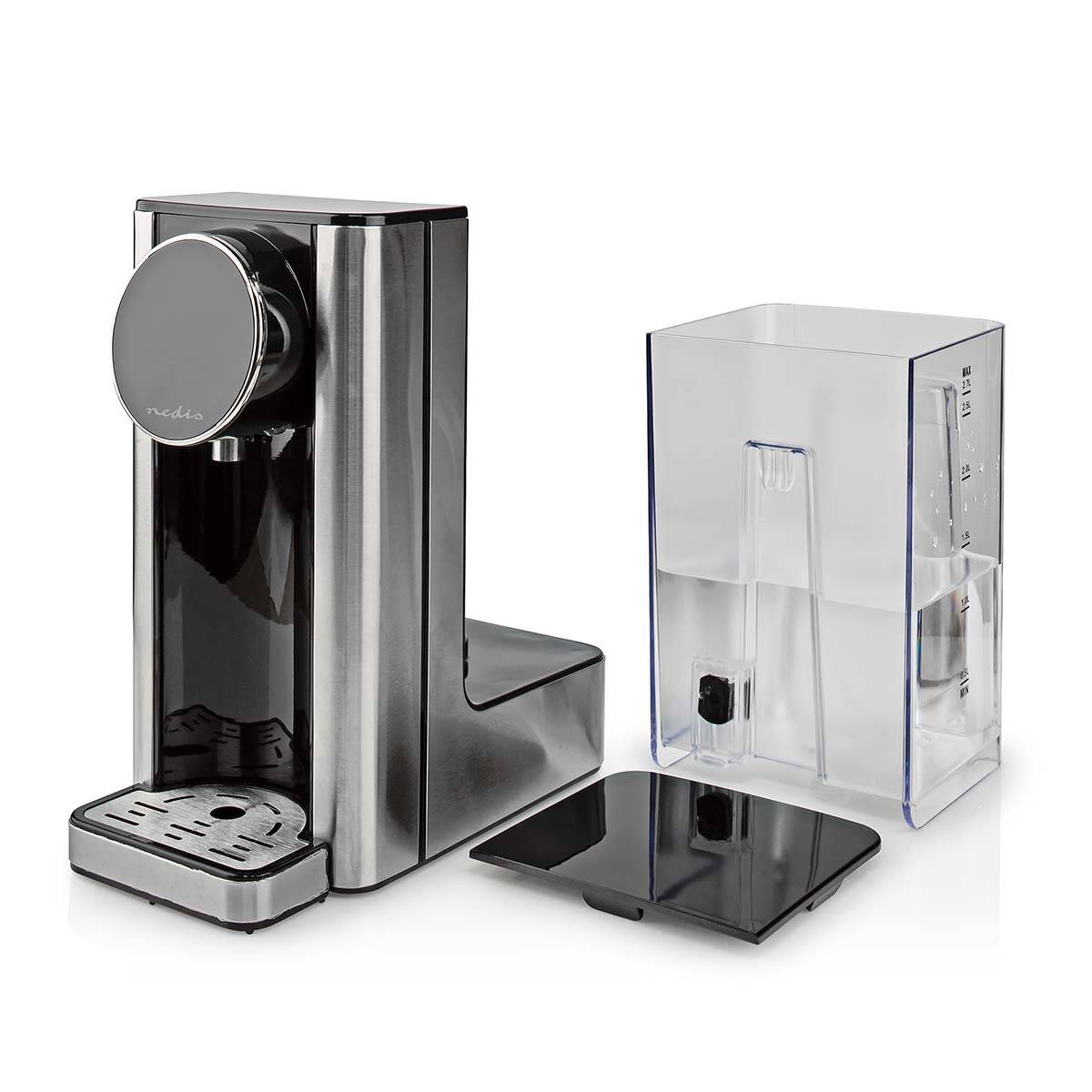 Distributeur d'eau chaude 2600W 2.7L Noir Ecran tactile 7 Températures reglables NEDIS - Imagen 4