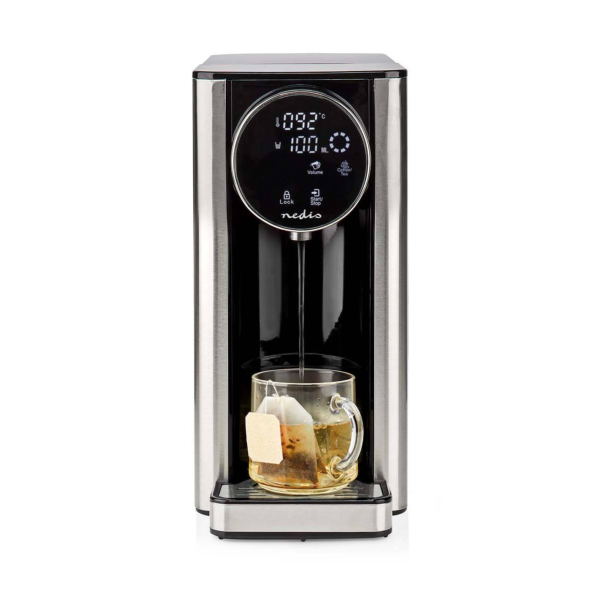 Distributeur d'eau chaude 2600W 2.7L Noir Ecran tactile 7 Températures reglables NEDIS - Imagen 1