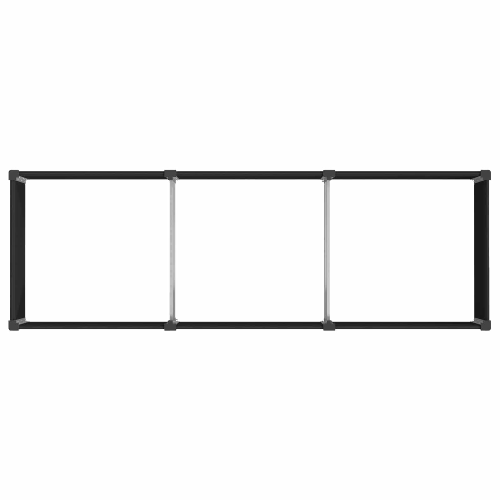 Prolenta Premium - Jardinière aluminium noir 300 x 100 x 91 cm - Prolenta premium p3299.1 - Image 5