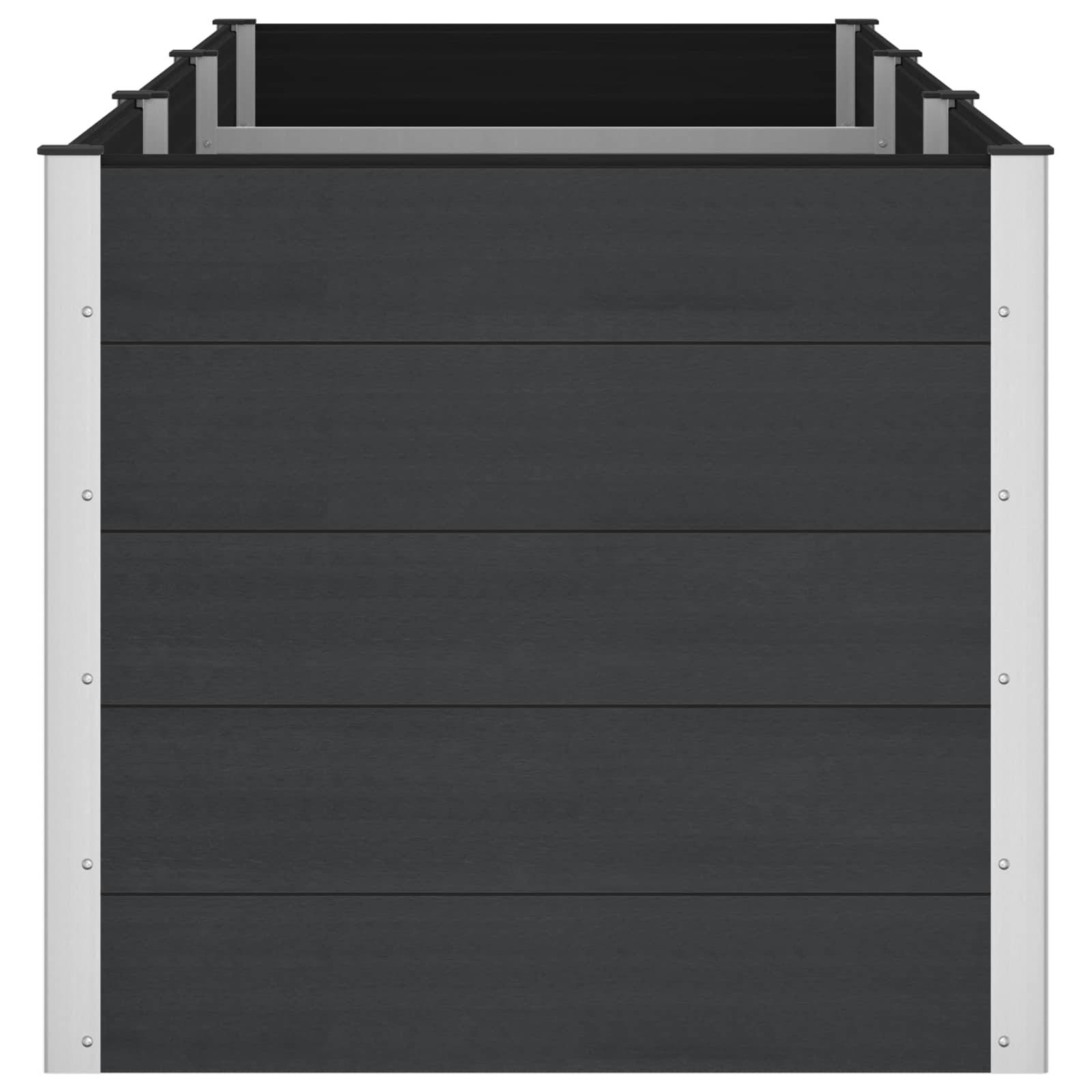 Prolenta Premium - Jardinière aluminium noir 300 x 100 x 91 cm - Prolenta premium p3299.1 - Image 4