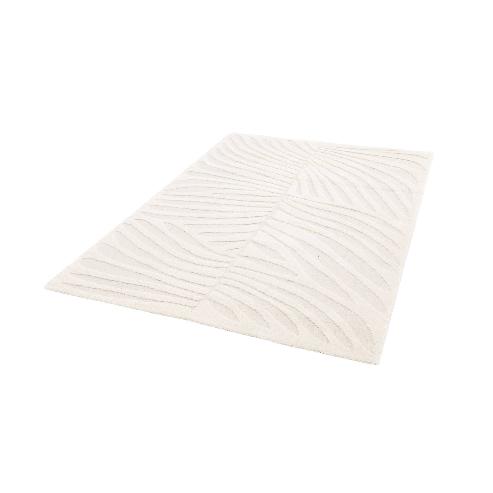 Tapis intérieur motif végétal crème Lily 200x290cm | sweeek - Image 2