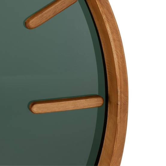 Horloge Murale Design "Creva" 40cm Marron & Noir - Image 4