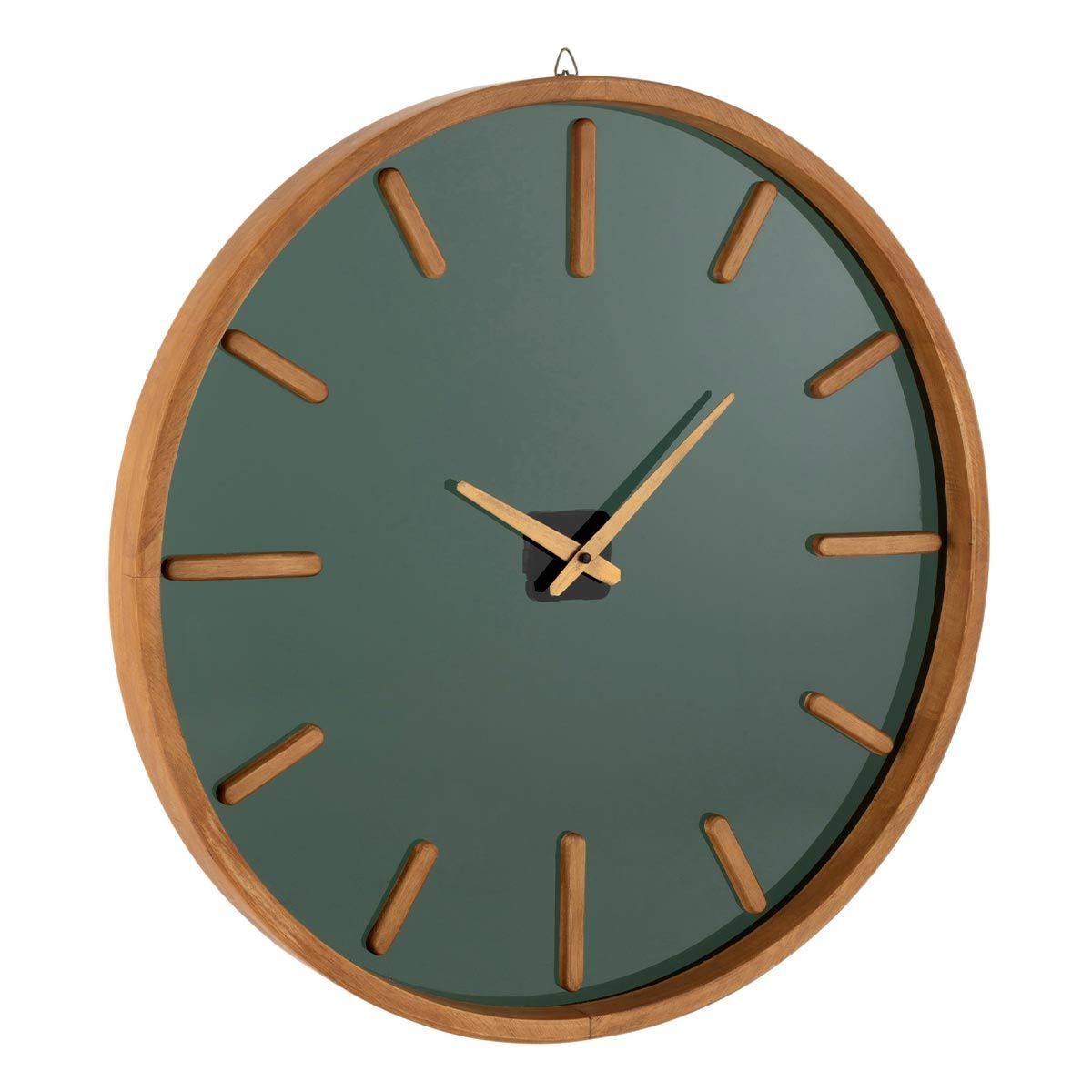 Horloge Murale Design "Creva" 40cm Marron & Noir