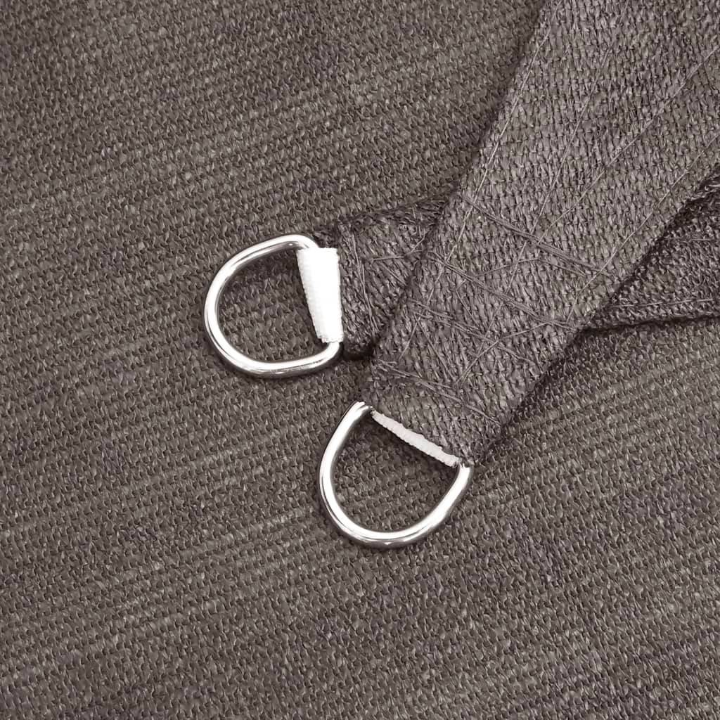 Maison Chic - Voile d'ombrage - Voile solaire 160 g/m² Anthracite 4x5 m PEHD - Meuble Pro - Imagen 6