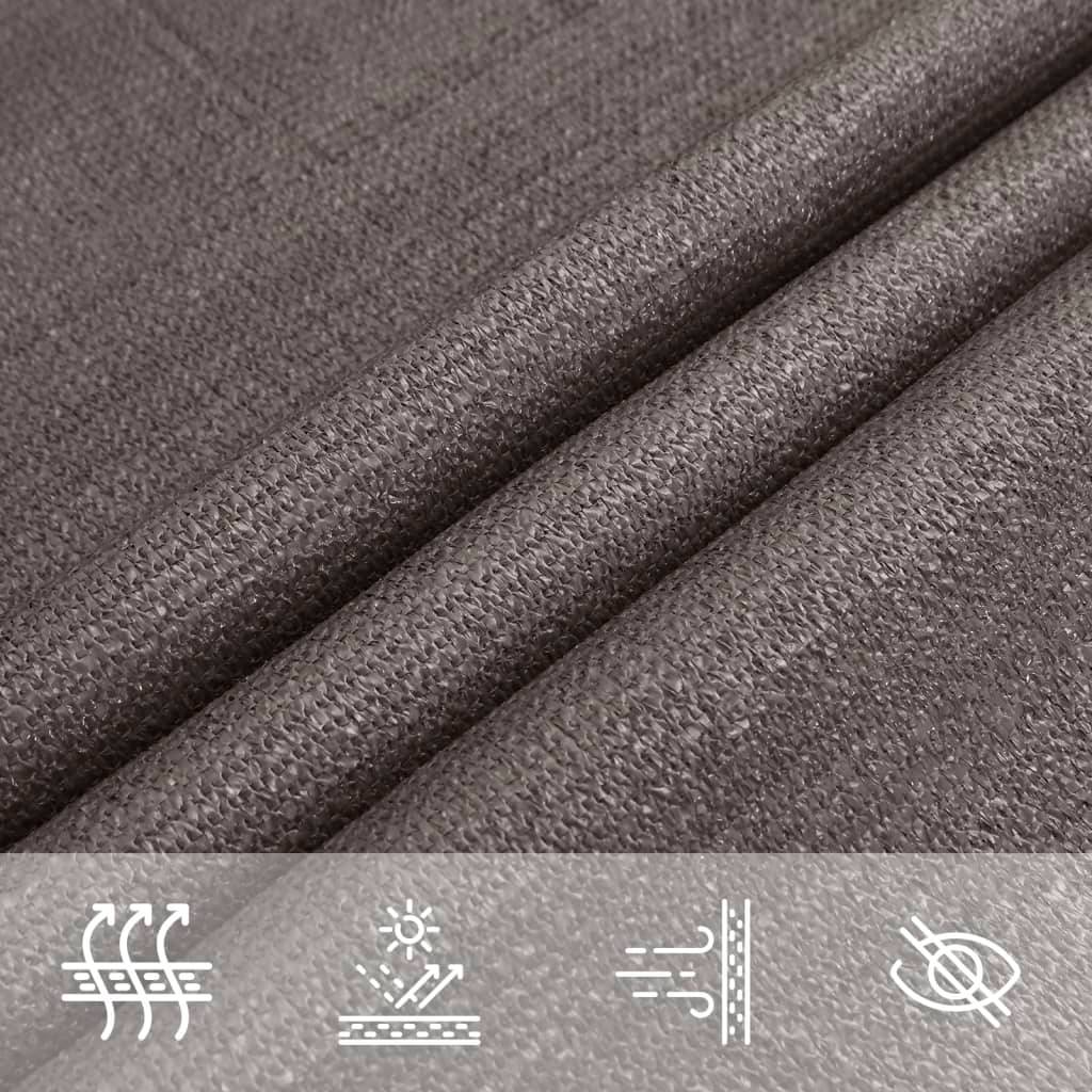 Maison Chic - Voile d'ombrage - Voile solaire 160 g/m² Anthracite 4x5 m PEHD - Meuble Pro - Imagen 5
