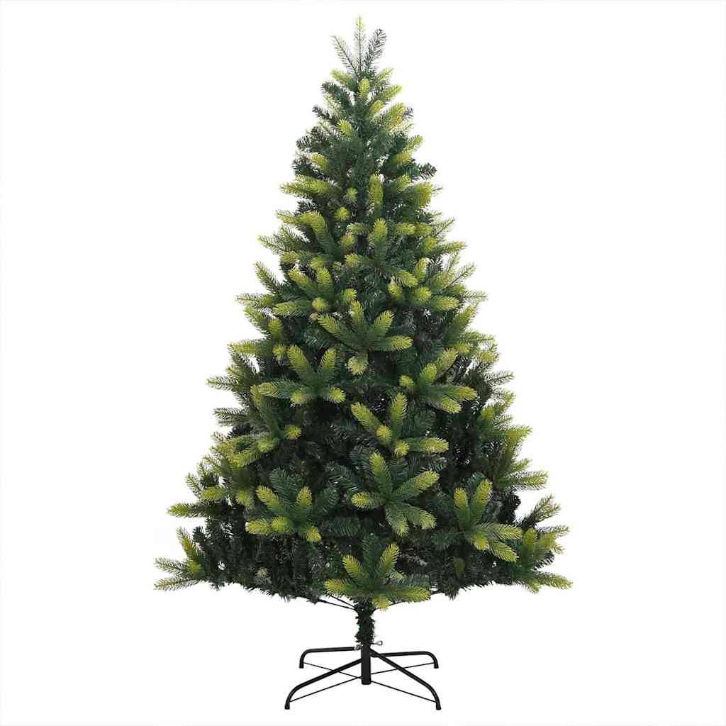 Sapin de Noël | Arbre de Noël artificiel à charnières 150 LED Vert 150 cm Maison Chic - Image 7