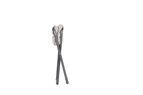 Fiam - Repose-Pieds CHICO SOFT Aluminium ANTHRACITE Oléfine BLANC BEIGE 49x60x47 cm FIAM - Image 4