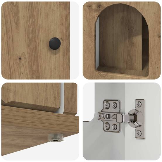 Chatiere bois marron 85 x 55 x 50,5 cm - Prolenta premium p368.0 - Image 10