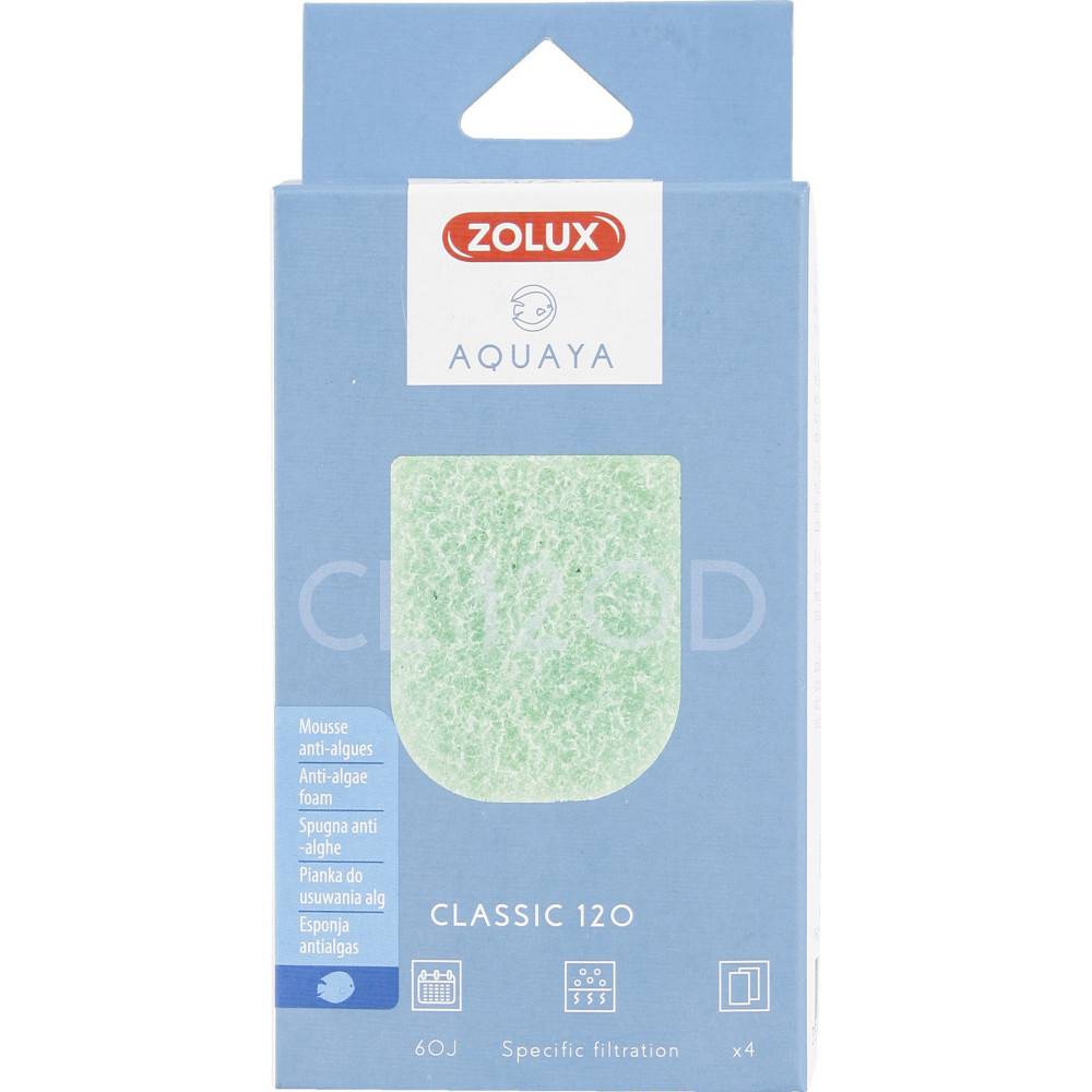 Zolux - zolux - Mousse anti-algues CL 120 D pour pompe classic 120 pour aquarium. - Image 2