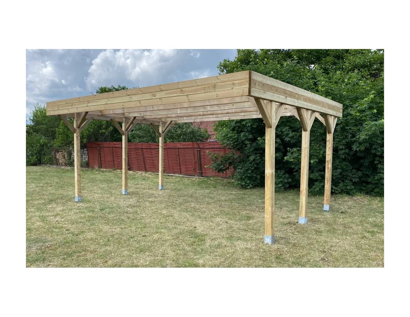 Altanka - Carport, abri de voiture  6.06x5.03 m - 30.48 m2 - CAR5 - ALTANKA - Image 6