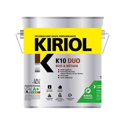 Peinture antirouille K10 Duo COMUS Satin Gris clair 2.5L - A013223