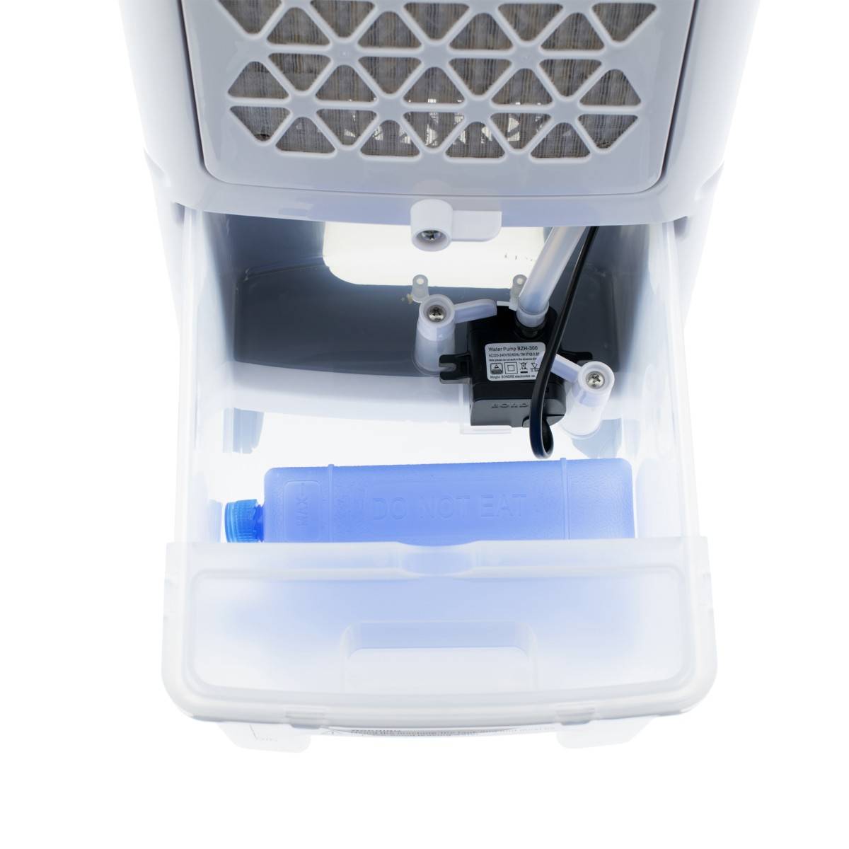 Rafraichisseur d'air portable évaporatif 80W Réservoir 3L + 2 pains de glaces inclus Minuterie 7h Refroidisseur d'air Jocca - Image 6