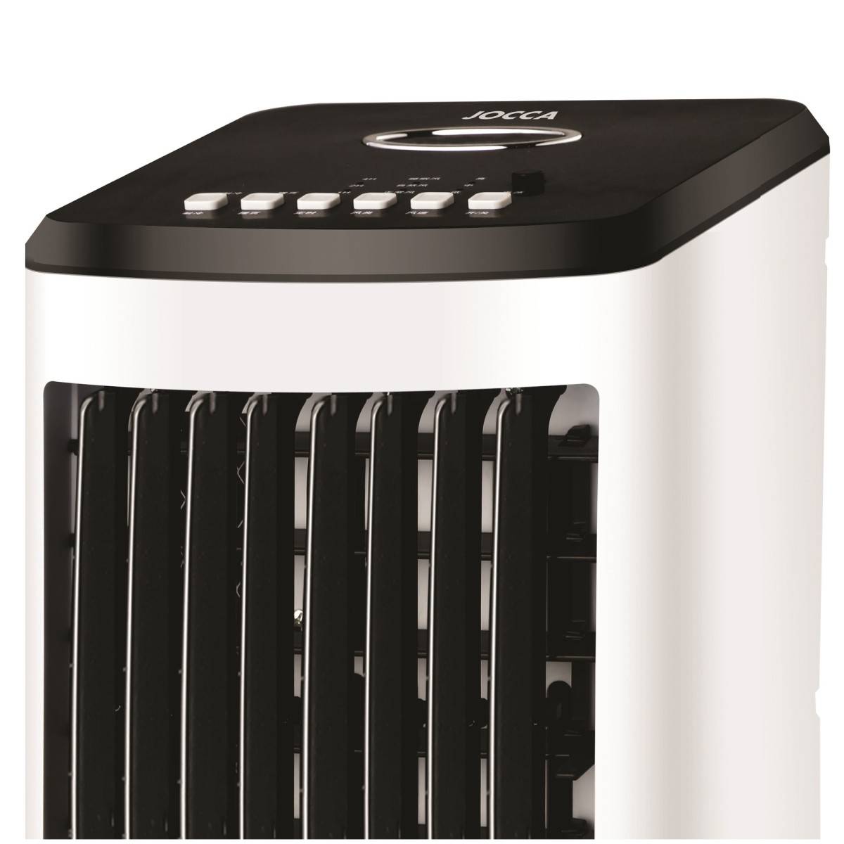 Rafraichisseur d'air portable évaporatif 80W Réservoir 3L + 2 pains de glaces inclus Minuterie 7h Refroidisseur d'air Jocca - Image 7