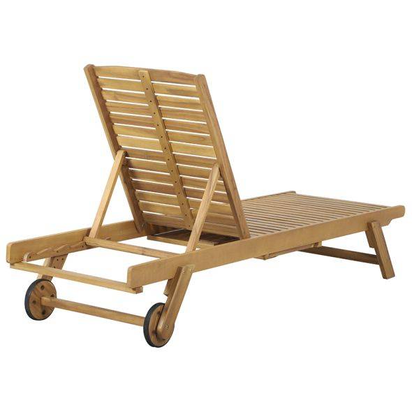 Bain de soleil MOLA en bois d'acacia FSC Beau Rivage - Imagen 4