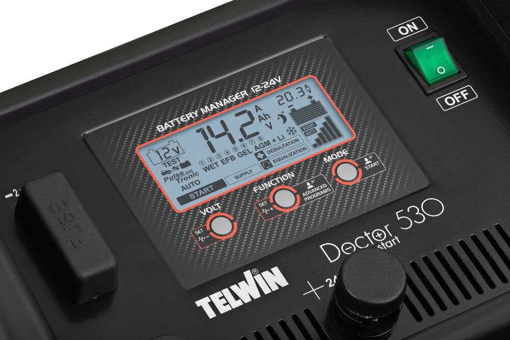 Chargeur de batterie Doctor Start 530 - 230V - 12V/24V - TELWIN - 829343 - Imagen 5