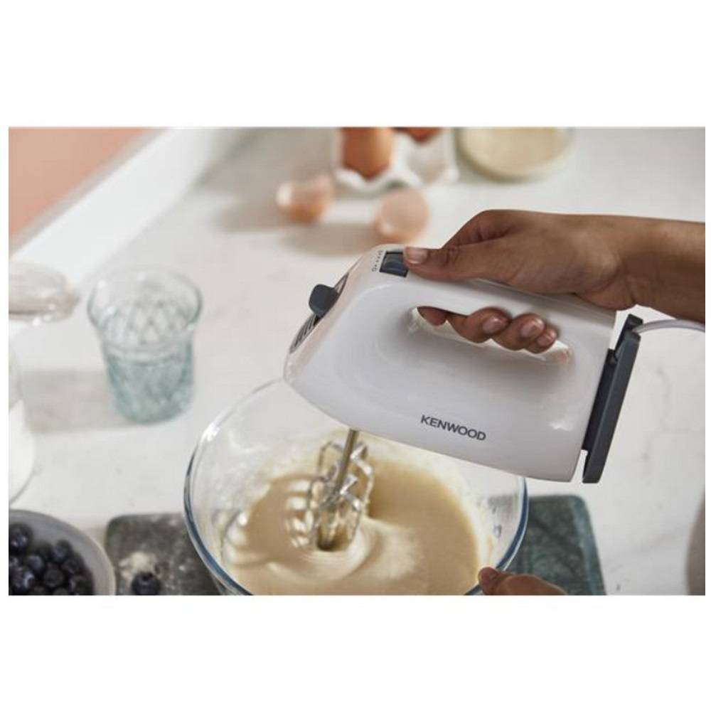 Batteur Fouet Electrique  Kenwood QuickMix Lite HMP10.000WH - 5 vitesses - 300W- 2 fouets - Image 5