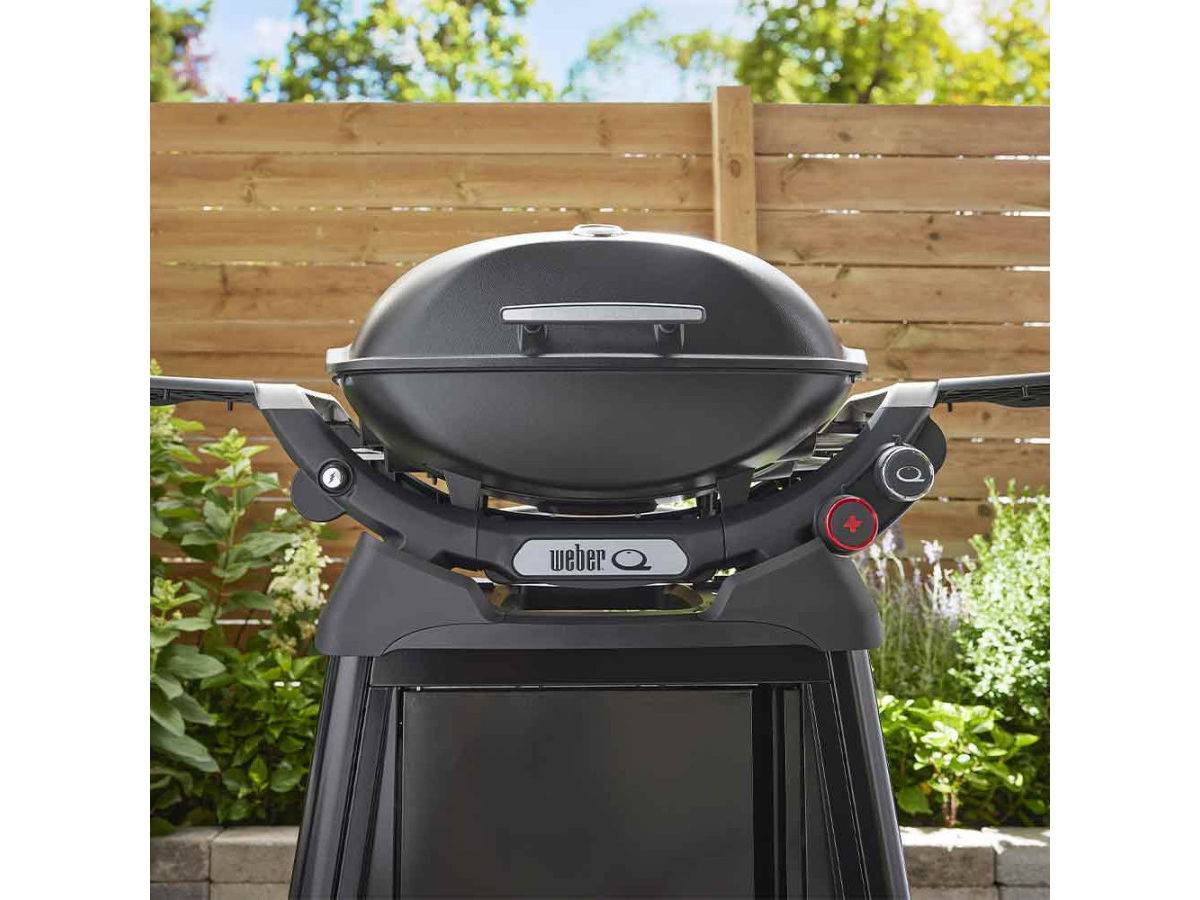 Weber - Barbecue à gaz Q 2800N+ Chariot noir + Housse + Spatule - Weber - Image 5