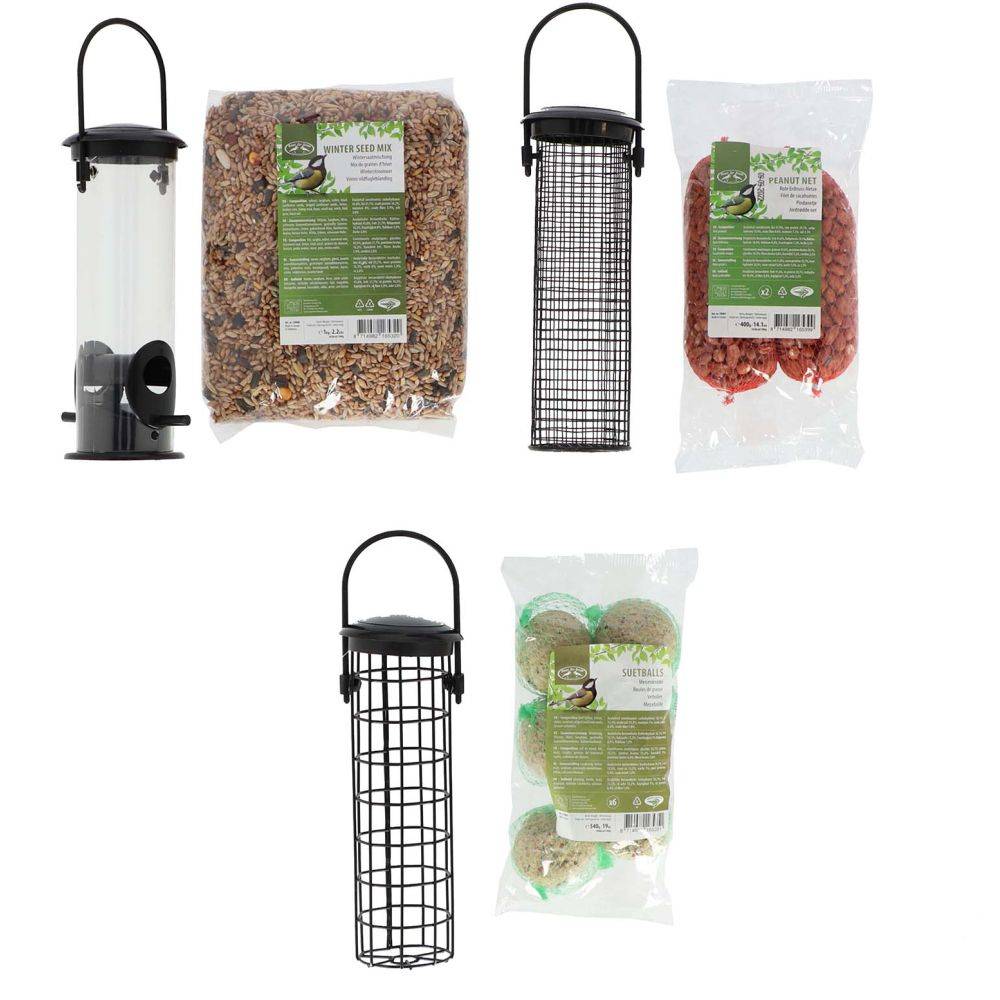 Esschert Design - Pack complet nourriture oiseaux du jardin - Imagen 3
