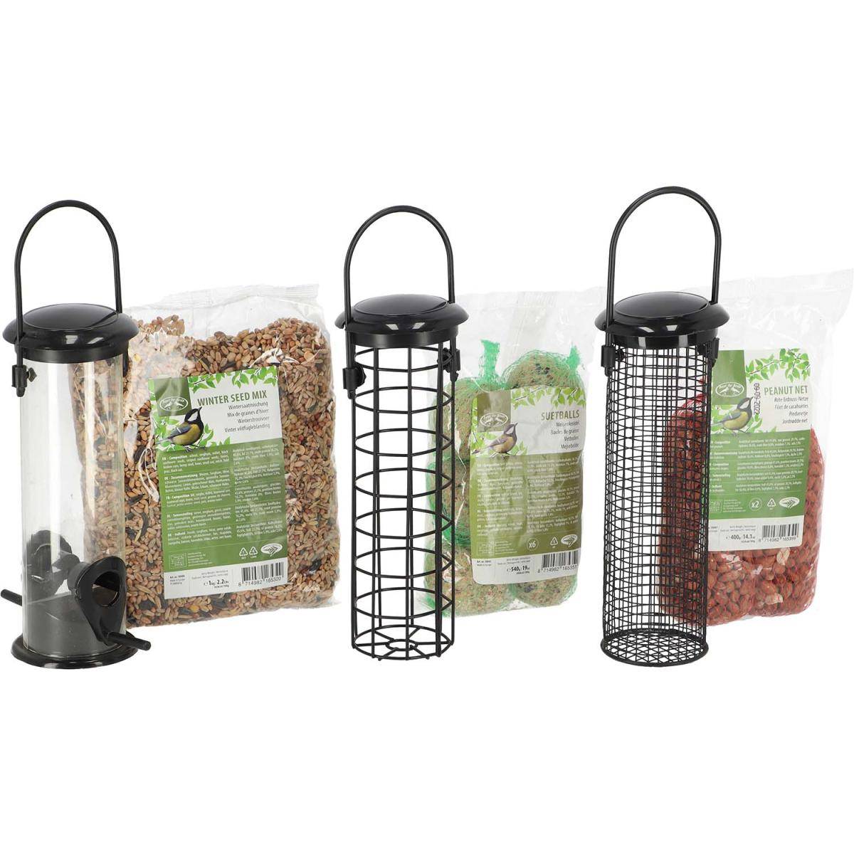 Esschert Design - Pack complet nourriture oiseaux du jardin - Imagen 1