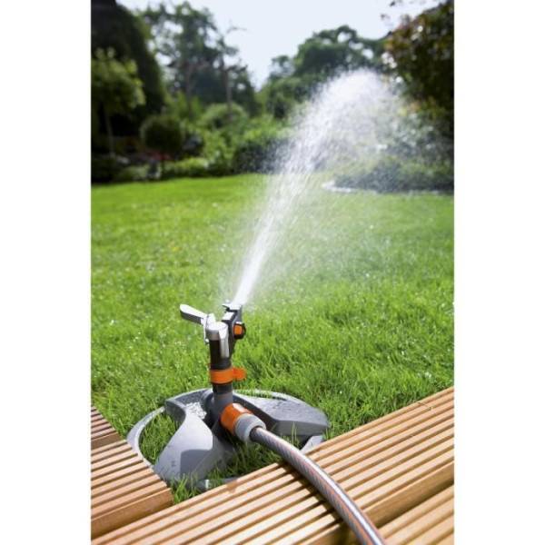 Arroseur GARDENA -canon traîneau Premium – Portée réglable 12.5m max – Superficie max 490m² – Pour jardin XL Garantie 5 - Image 4