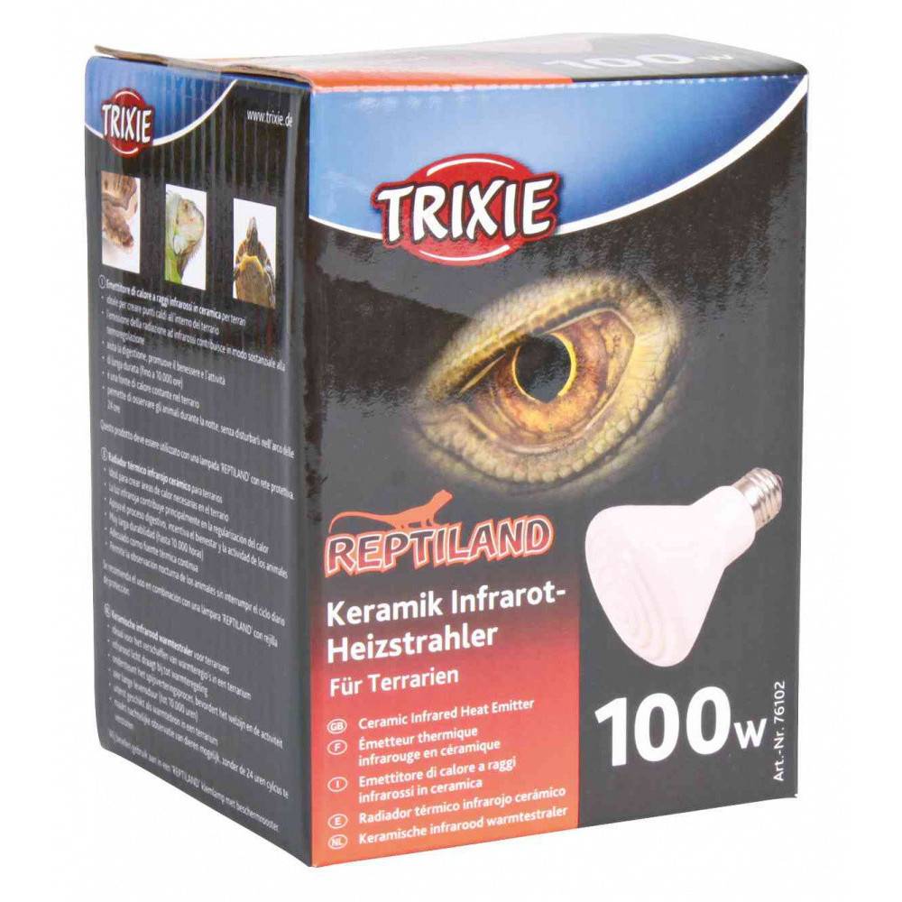 Trixie - Trixie - Emetteur céramique de chauffage infrarouge 100 W pour reptiles - Imagen 2