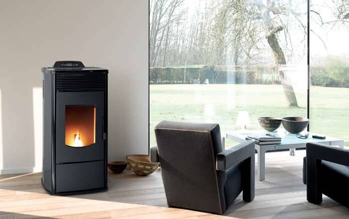 Supra - Poêle à bois 7kw noir SILVERCERAM7 Supra - Imagen 2