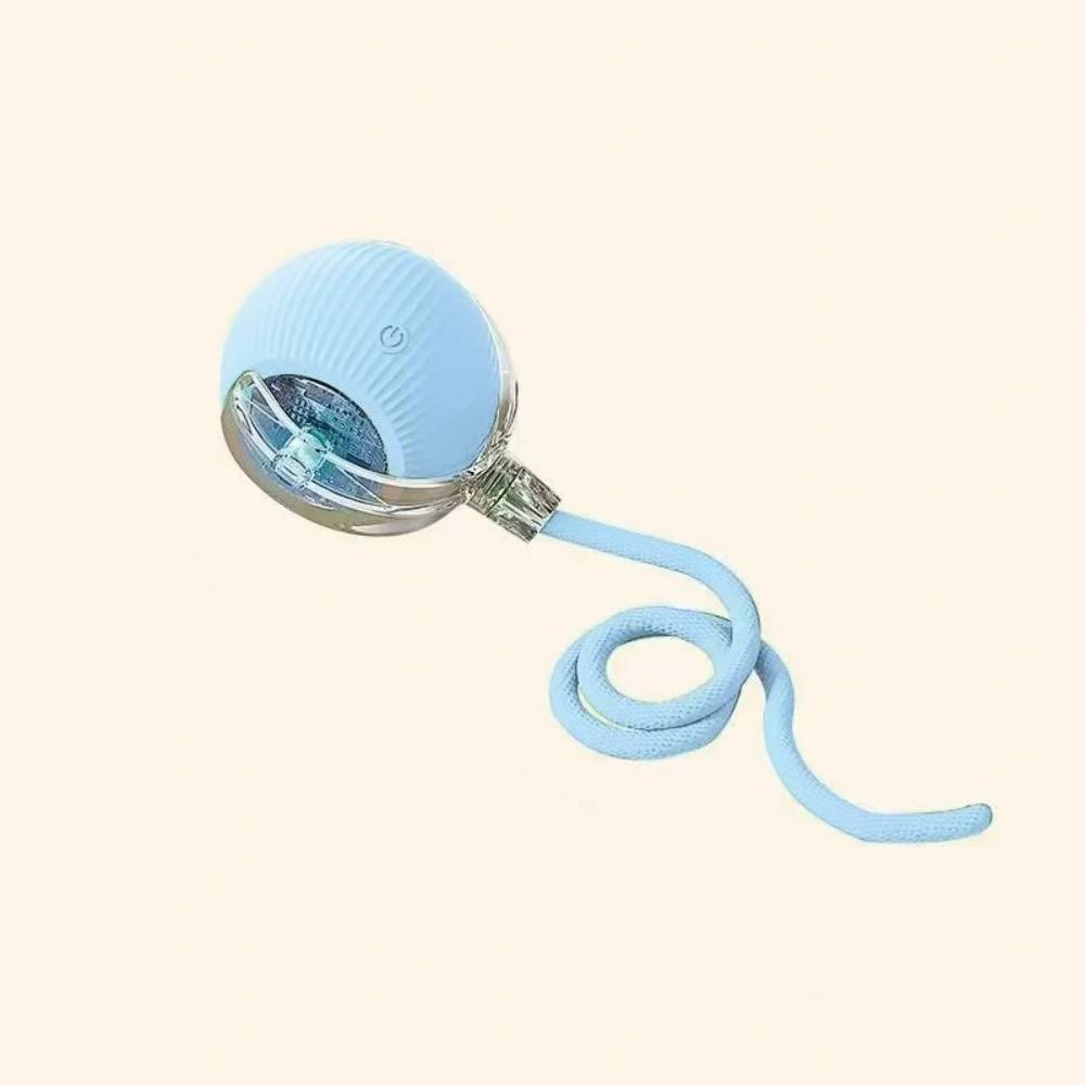 IntiMeg - Jouet pour chat Balle automatique pour chat Bleu IntiMeg