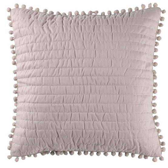 Housse de Coussin "Dorinette" 45x45cm Nude - Image 1