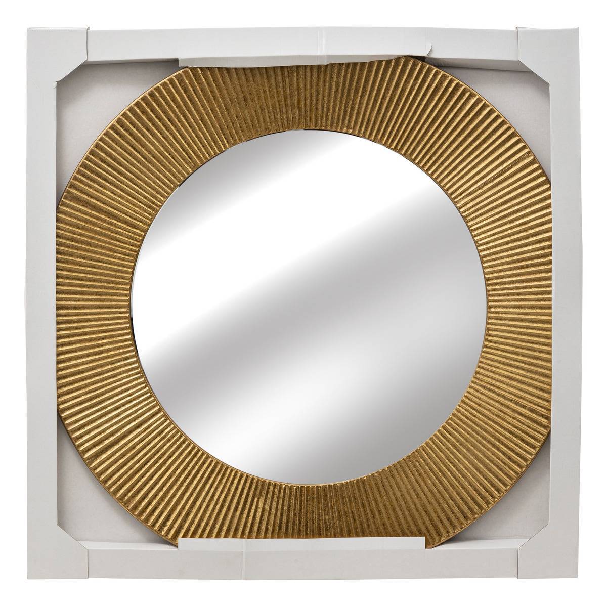 Atmosphera - Miroir "Milda" métal doré D90cm - Atmosphera Créateur d'intérieur - Imagen 3