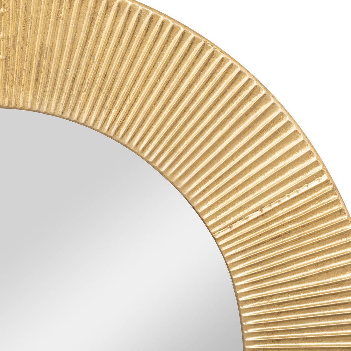 Atmosphera - Miroir "Milda" métal doré D90cm - Atmosphera Créateur d'intérieur - Imagen 4