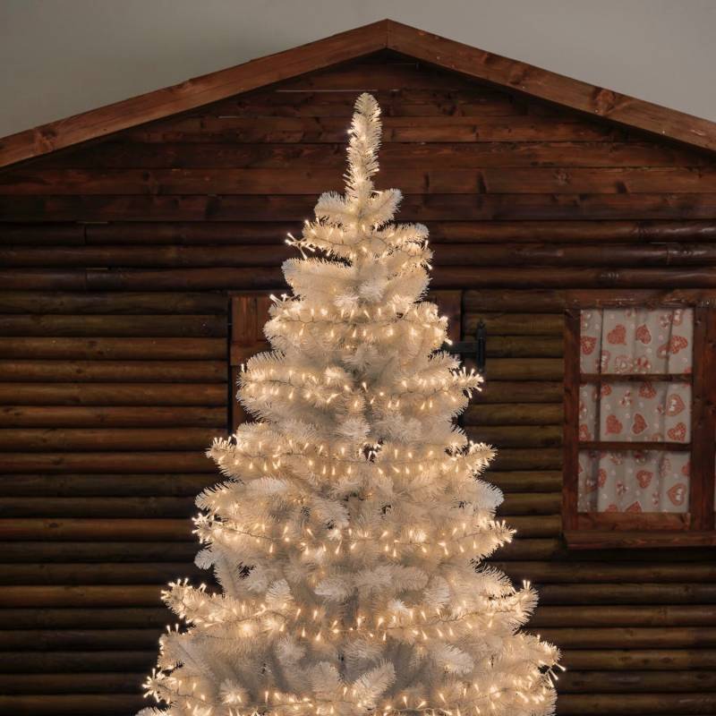 Lotti - Guirlande lumineuse Boa 6CM 15M 720 LED 8 effets blanc chaud câble transparent Lotti - Imagen 10