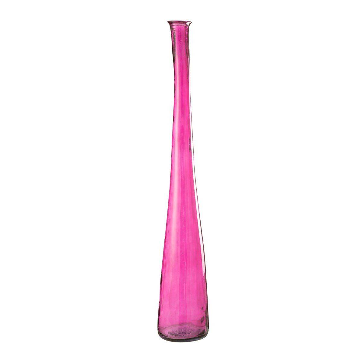 J-Line - Vase en Verre "Noah" 120cm Fuchsia - Image 1