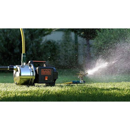 Pompe d'arrosage auto-amorçante eaux claires 1100W 4.5 bar 230V Moteur induction BLACK & DECKER - Imagen 4