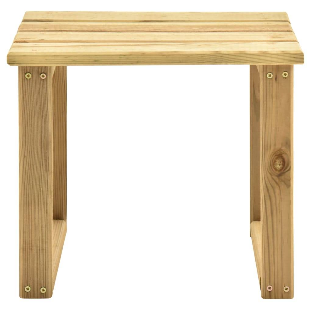 Helloshop26 - Transat chaise longue bain de soleil lit de jardin terrasse meuble d'extérieur avec table bois de pin imprégné - Imagen 8