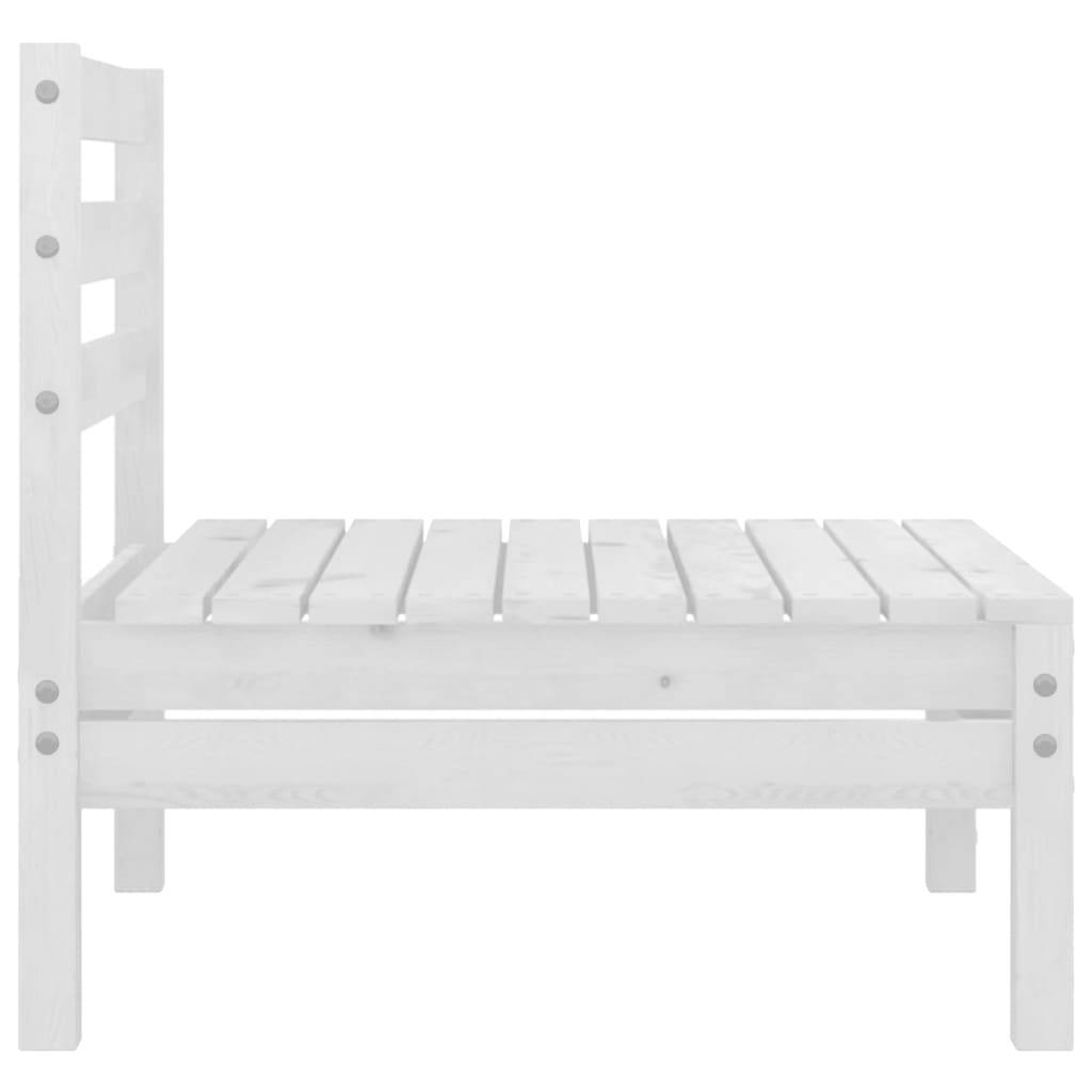 Prolenta Premium - Banc de jardin Blanc 64 X 64 cm - Prolenta Premium - Image 5