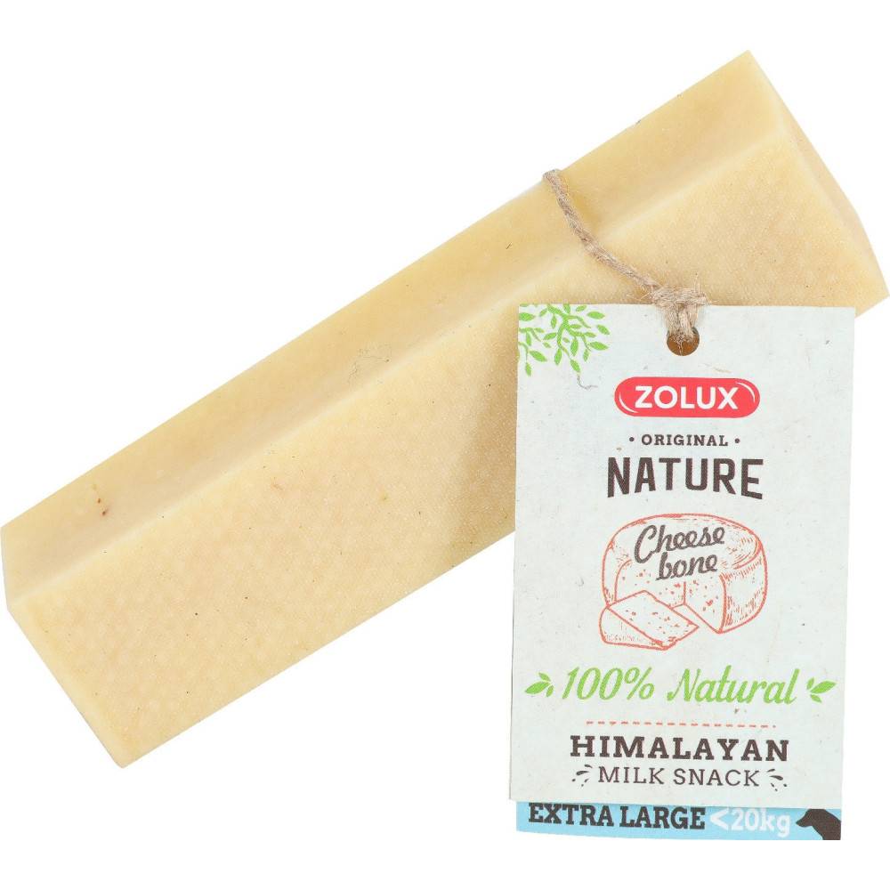 Zolux - zolux - Bâton à mâcher Friandise au fromage Cheese bone Giant  150 g pour chien de + 20 kg - Imagen 1