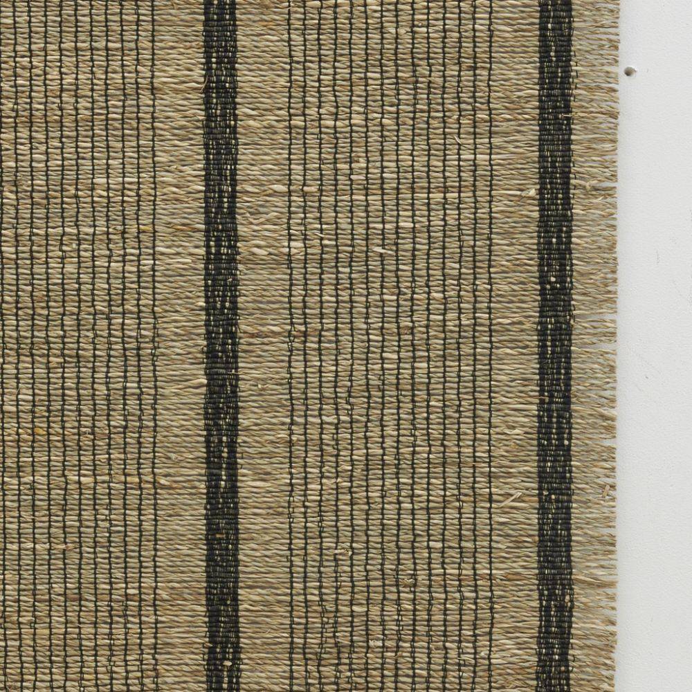 Aubry Gaspard - Linge de table en jonc naturel et noir Sets de table - Imagen 3