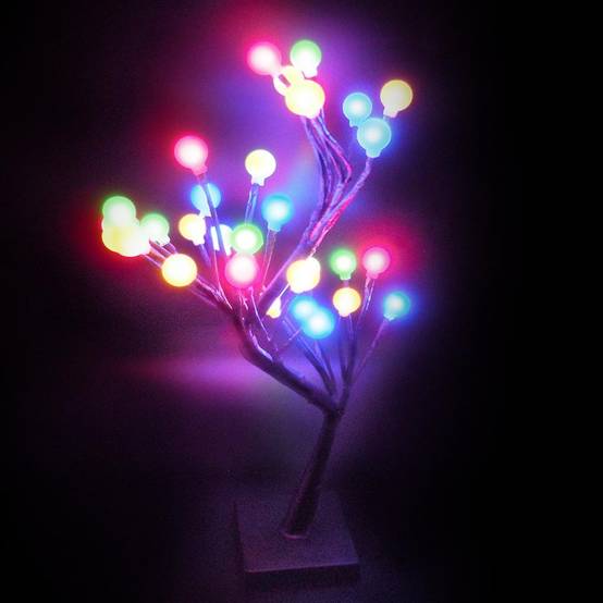 Sans Marque - Arbre lumineux multicolore - Image 2