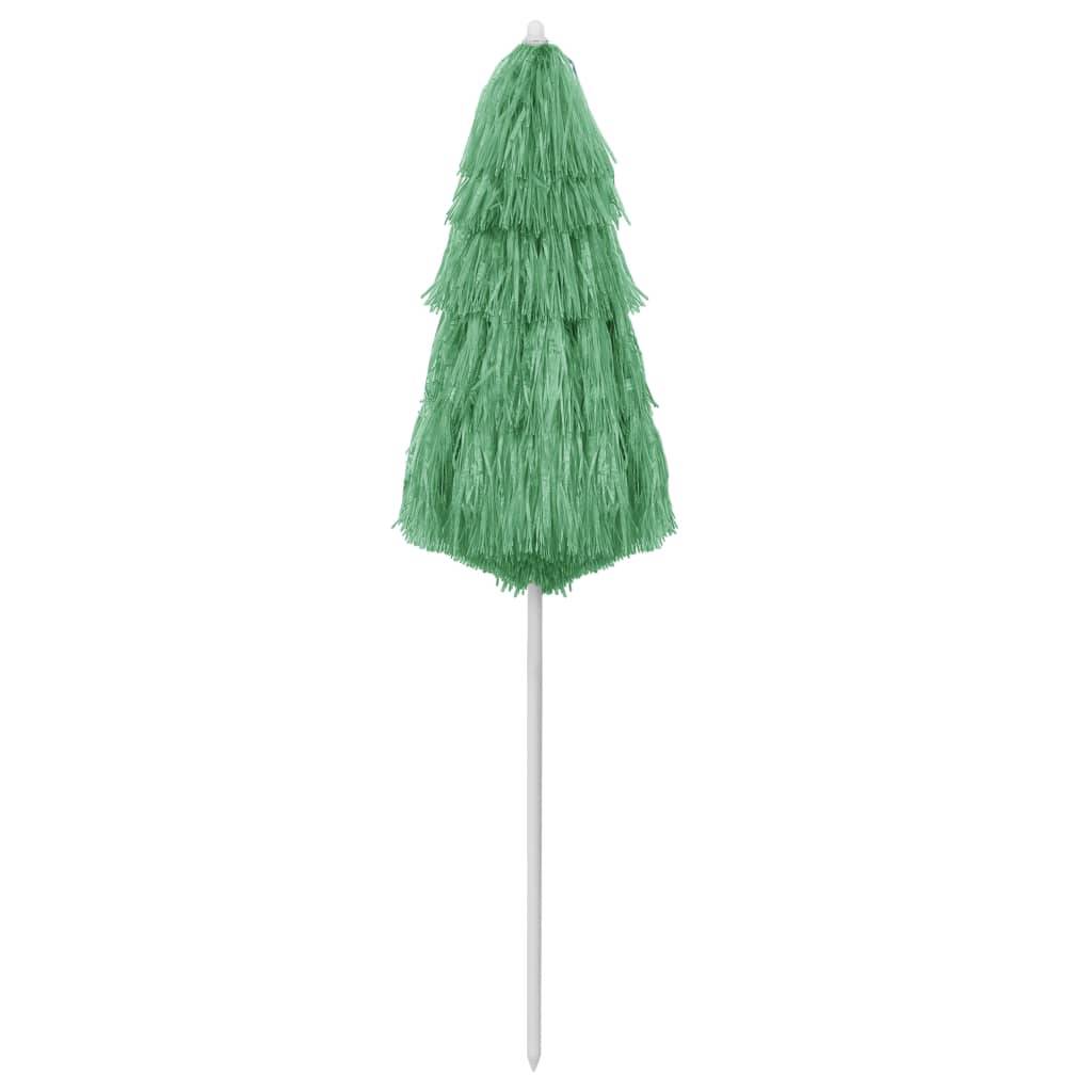Helloshop26 - Parasol de plage polyester 180 cm vert - Imagen 2