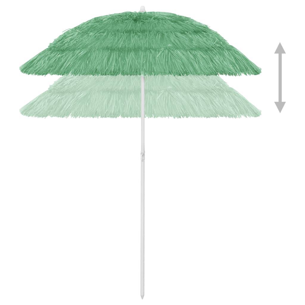 Helloshop26 - Parasol de plage polyester 180 cm vert - Imagen 4